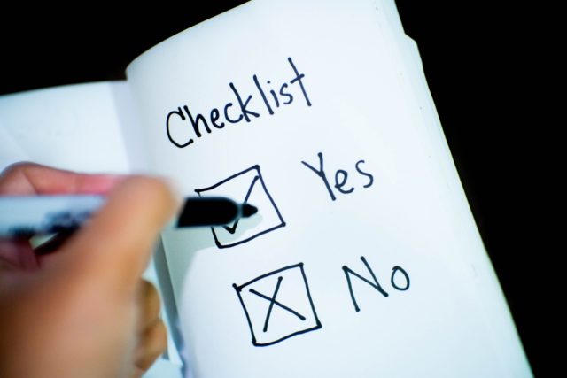 Checklist IPRF Checklist IRPF